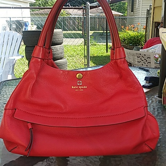 kate spade Bags Red Kate Spade Purse Poshmark